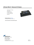 MaxStream 9XTend-PKG-E Product manual
