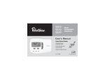 Robertshaw 9920i User`s manual