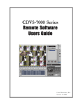 Crest Electronics CDVS-7000 User guide