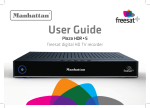 Manhattan Plaza HD-52 User guide