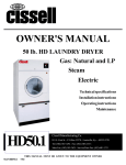 OWNER`S MANUAL - Laundry Nation