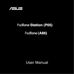 Asus P320 User manual