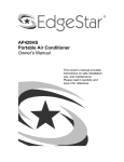 EdgeStar AP420HS Owner`s manual