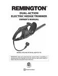 Remington HT2717A Owner`s manual