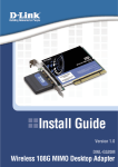D-Link DWL-G520M Install guide
