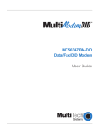 Multitech MT5634ZBA User guide