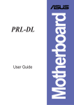 Asus PRL-DL User guide