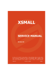 Saeco Xsmall Steam Xsmall Plus Service manual