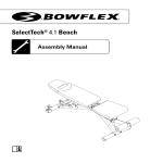 Bowflex SelectTech 4.1 Specifications