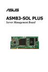 Asus ASMB3-SOL Specifications