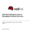 Red Hat Enterprise Linux 6 Managing Confined Services