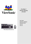 ViewSonic CW2403 - ViewMate Wireless Desktop Keyboard User guide