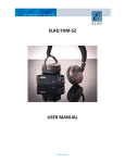 ELAD FDM-S2 User manual