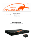 Atlona AT-HD88M-SR Specifications