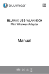 Blumax USB-WLAN 9009 User manual