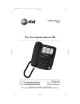 AT&T 982 User`s manual