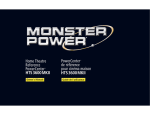 Monster Power HTS3600MKII Owner`s manual