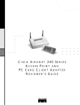 Cisco Aironet 340 Series User guide
