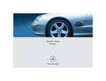 Mercedes-Benz 2000 SL 500 Operator`s manual