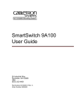 Cabletron Systems SmartSwitch 8000 User guide