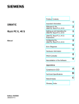 Siemens simatic PCIL43 Specifications