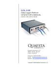 Reliable Data-Logger DL-04 Operator`s manual