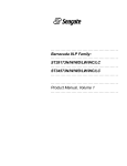 Seagate BARRACUDA 4 Family Product manual