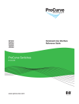 ProCurve 8212zl Product manual