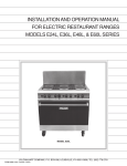 Vulcan-Hart E24L Specifications