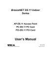 Alvarion BreezeNET DS.11 User`s manual