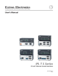 Extron electronics IPL T S2 Operating instructions