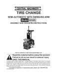 TIRE CHANGE - Harbor Freight Tools