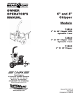 Crary 74824 Operator`s manual