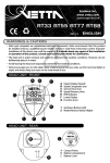A C B HEAD UNIT: REAR WARNINGS & CAUTIONS HEAD UNIT: FRONT C F B A