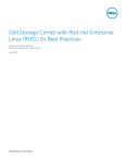 Dell Storage Center with Red Hat Enterprise Linux