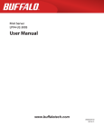 Buffalo LPV4-U2-300S User manual