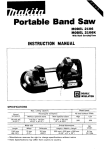 Makita 2106K Instruction manual