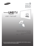 Samsung UN75HU8550 User manual