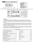 Vertex Standard VXR-7000 Service manual