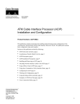 Cisco ATM Cable Interface Processor ACIP-SM(=) Specifications