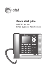 AT&T MS2085 User`s manual