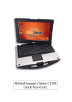 MobileDemand xTablet C1200 User manual