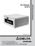 Delta 50-875 Type II Instruction manual