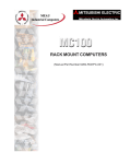 Mitsubishi MC100 User manual