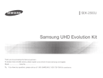 Samsung SEK-2500U User manual