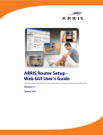 Arris Touchstone WECB460 User`s guide