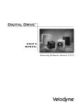 Velodyne Digital Drive 1812 User`s manual