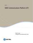 Mitel 5610 IP Dect Stand Installation guide