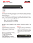 Amtex Digital Series Specifications