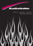 AudioBahn A2300HCJ Owner`s manual